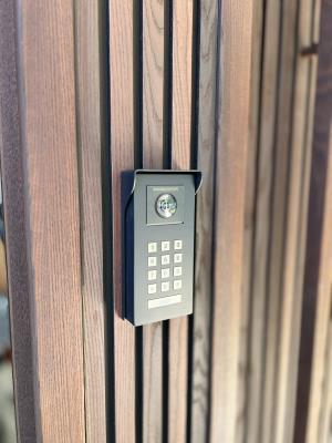 A video doorbell with keypad